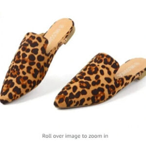 Mules for Women Slip On Comfortable Pointed Toe Womens Loafers Women's F…
